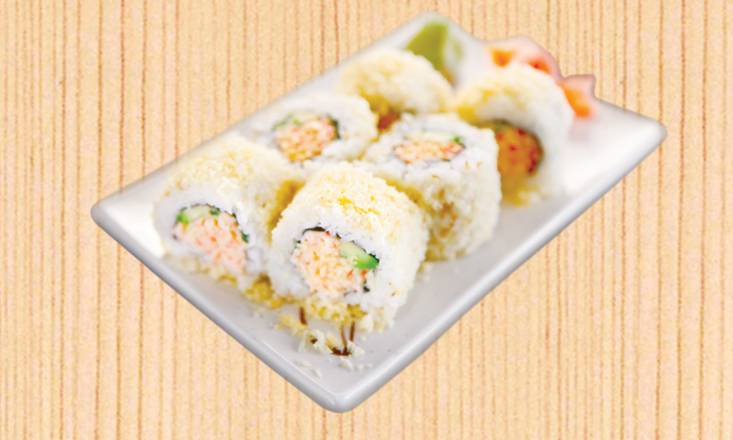 Order 3. Crunchy California Roll food online from Ajisen Ramen store, San Diego on bringmethat.com