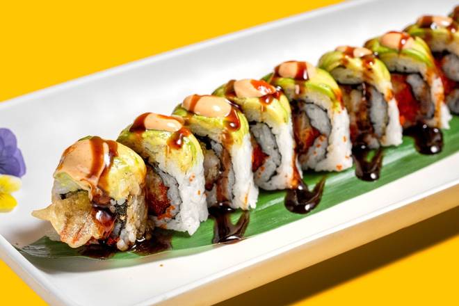 Order *DRAGON ROLL food online from Moshi Moshi store, Miami on bringmethat.com