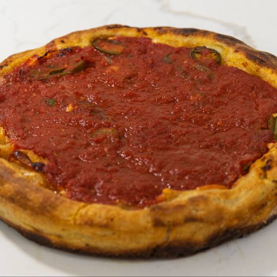 Order Diablo Pie food online from Deep & Juicy Pizza store, Los Angeles on bringmethat.com