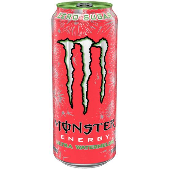 Order Monster Ultra Watermelon 16oz food online from Casey store, Omaha on bringmethat.com