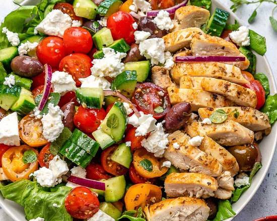 Order Chicken Salad (Large) food online from Athena Cafe store, Metairie on bringmethat.com