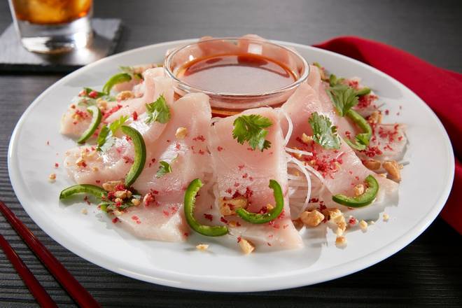 Order CHILI PONZU YELLOWTAIL* food online from RA Sushi Bar store, Las Vegas on bringmethat.com