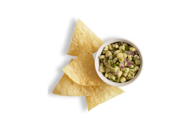 Order Chips & Roasted Chili-Corn Salsa food online from Chipotle store, Philadelphia on bringmethat.com