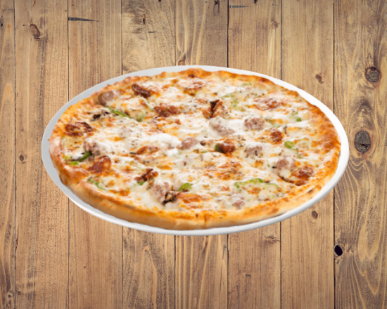 Menu pizza Boursin