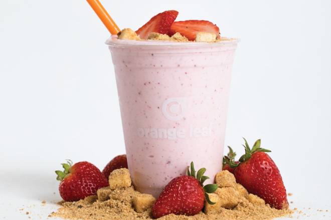 Order Strawberry Cheesecake food online from Orange Leaf store, Urbandale on bringmethat.com