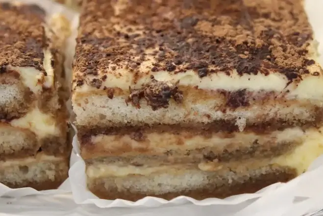 Order Tiramisu food online from Vittorias Italian Coffee And Pastries store, Daytona Beach Shores on bringmethat.com