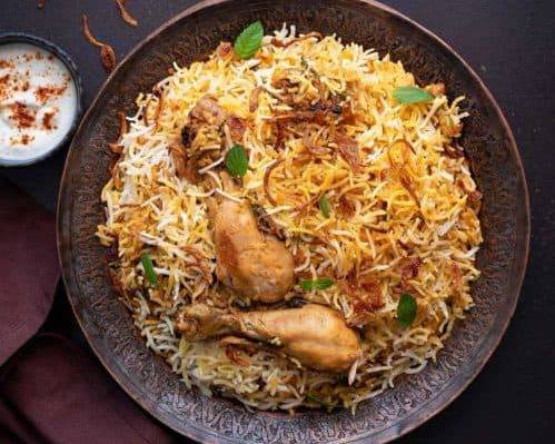 Order Chicken Biryani food online from Hadi Restaurant store, New York on bringmethat.com