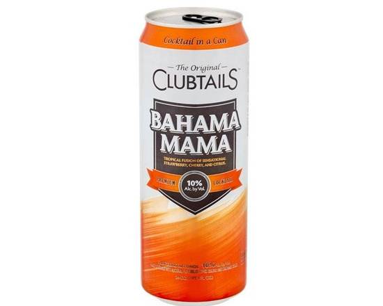 Order Clubtails Bahama Mama 24 oz Can food online from Club Nightlife store, Cocoa on bringmethat.com