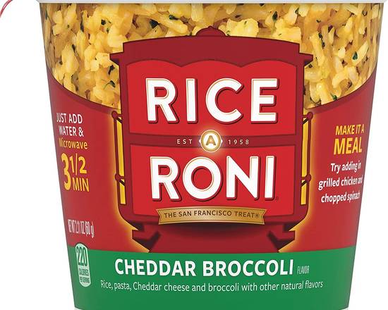 Order Rice A Roni Cheddar Broccoli Rice  food online from Fresko Market store, Miami on bringmethat.com