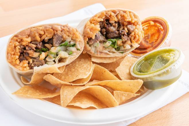 Order Asada Burrito food online from Tacos Por Favor store, Santa Monica on bringmethat.com