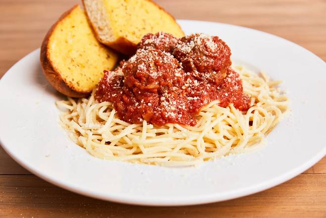 Order Spaghetti with Meatballs food online from Johnny New York Style Pizza store, Lawrenceville on bringmethat.com