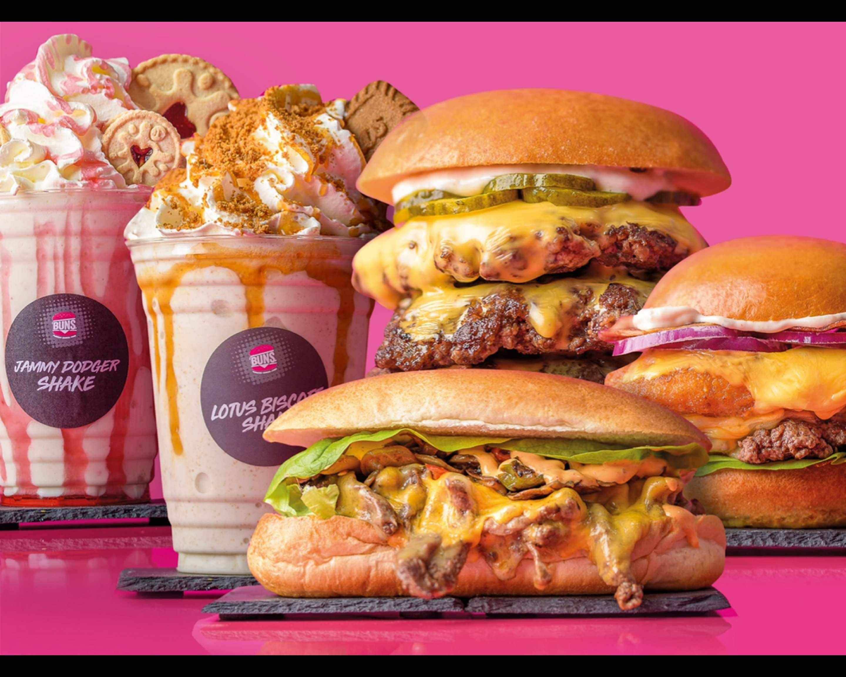 Buns Burgers (Stapleford) Menu Takeaway in Stapleford Delivery Menu