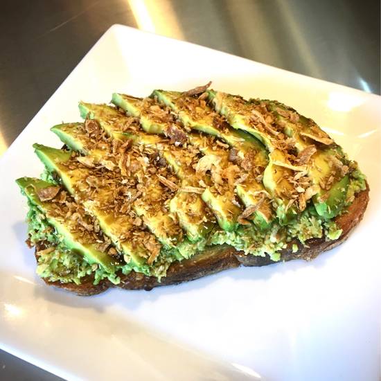 Order Edamame Toast Regular food online from Koku Cafe + Market store, Seattle on bringmethat.com