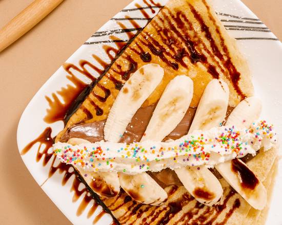 Order Nutella Banana iCrepe food online from Icream Yogurt & Crepes store, Falls Church on bringmethat.com