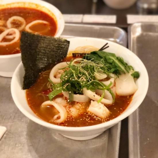 Order Tom Yum Seafood Ramen food online from Ramen Lab Eatery store, Boca Raton on bringmethat.com