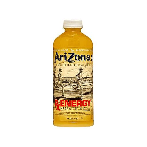 Order AriZona RX Energy Herbal Tonic (34 OZ) 133954 food online from Bevmo! store, Albany on bringmethat.com