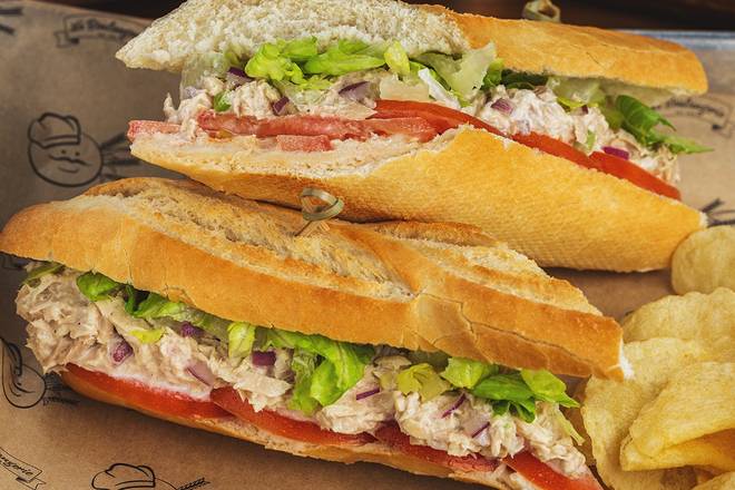 Order Tuna Salad Sandwich food online from La Boulangerie Boulmich store, Pinecrest on bringmethat.com