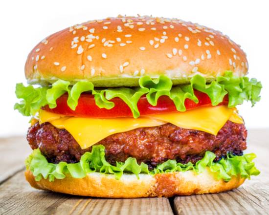 Order The Cheeseburger food online from Mrbeast Burger store, White Oak on bringmethat.com