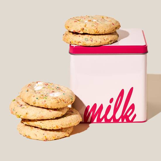 Order Gluten-Free Fruity Marshmallow Cookie Tin food online from Milk Bar store, South Miami on bringmethat.com