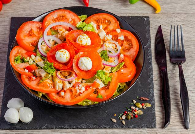 🛕🍗🥗 Salade Bollywood