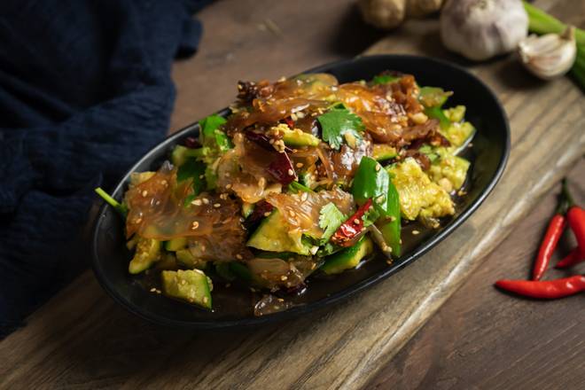 Order Jellyfish with Vinegar 老醋海蜇头 food online from Friendship Bbq store, Seattle on bringmethat.com