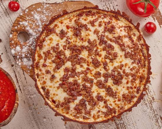 Order Pizza de Bacon food online from Pa` Comer Cuban Pizza store, Hialeah on bringmethat.com