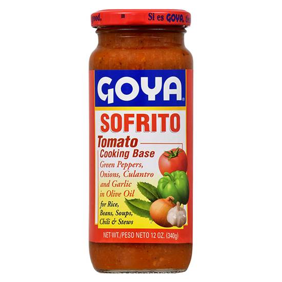 Order Goya Sofrito Tomato Cooking Base Seasoning 12oz food online from Everyday Needs by Gopuff store, Tampa on bringmethat.com