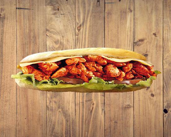 Sandwich escalope tandoori
