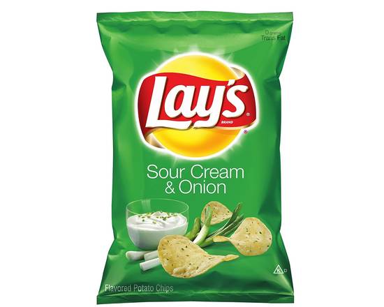 Order Lays Chips Sour Cream and Onion 2.5 oz  food online from Fresko Market store, Miami on bringmethat.com