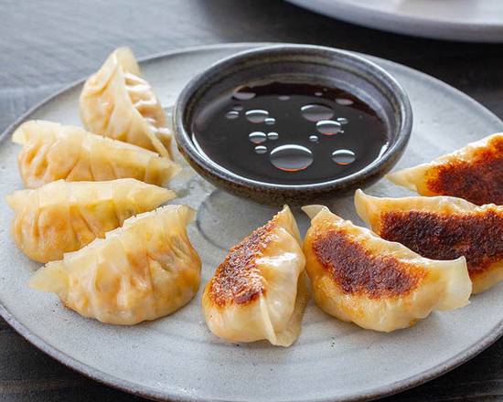 Order Gyoza (6 pcs) food online from Sakura Grill store, El Monte on bringmethat.com