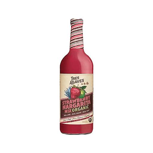 Order Tres Agaves Organic Strawberry Margarita Mix (1 LTR) 113708 food online from Bevmo! store, Albany on bringmethat.com