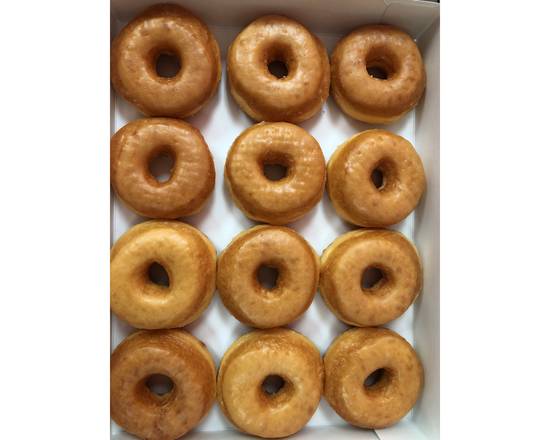 Order DOZEN Glazed (Donut) food online from Sonny Donuts store, Corinth on bringmethat.com