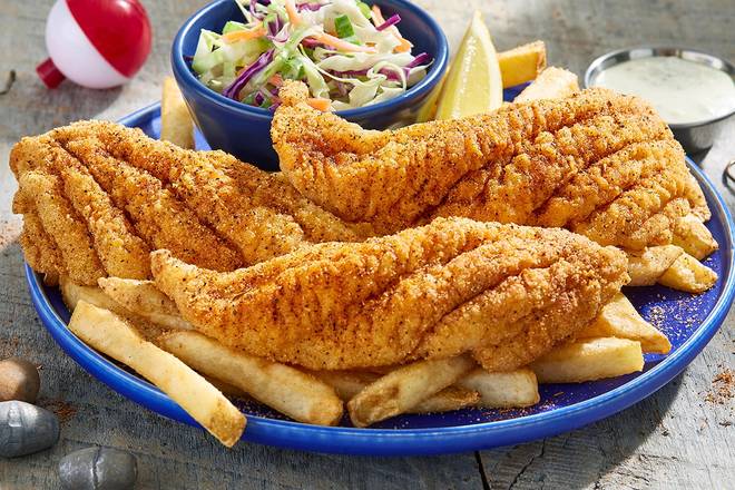 Order Delta Catfish & Fries food online from Dockside Charlies store, Antioch on bringmethat.com