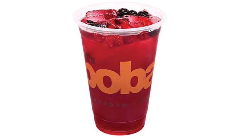 Order Hibiscus Berry Iced Tea(TP) food online from Boba Time store, Los Angeles on bringmethat.com