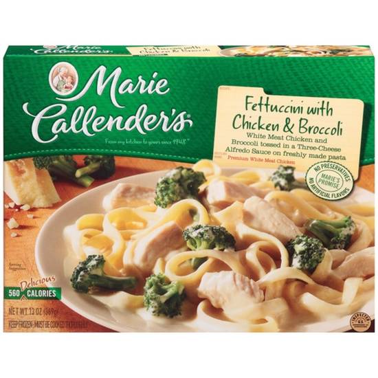 Order Marie Callender's Fettuccini w/ Chicken & Broccoli food online from Santa Monica Liquor store, Santa Monica on bringmethat.com