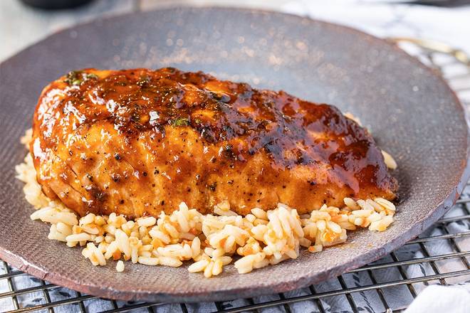 Order Grilled BBQ Salmon food online from Ember Smoked Bbq store, Fayetteville on bringmethat.com