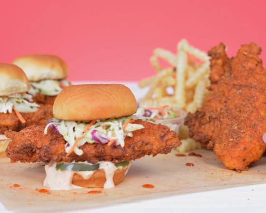 Order Nash’s 2 Sandwich Combo food online from Nash's Hot Chicken store, Nashville on bringmethat.com