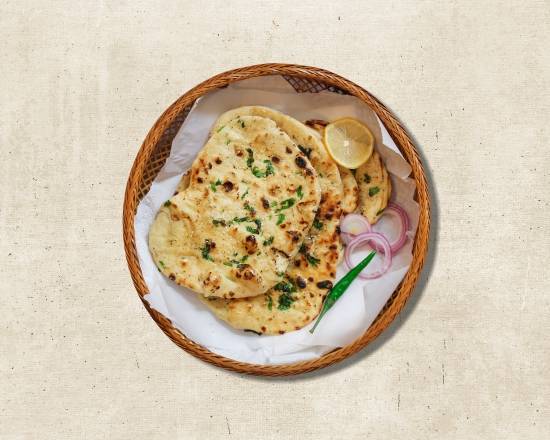 Order Great Garlic Naan (Vegan) food online from Vegan Indian Club store, Sacramento on bringmethat.com