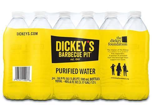 Order Dickey's Bottled Water 24 Ct Case food online from Dickey Barbecue Pit store, Orlando on bringmethat.com