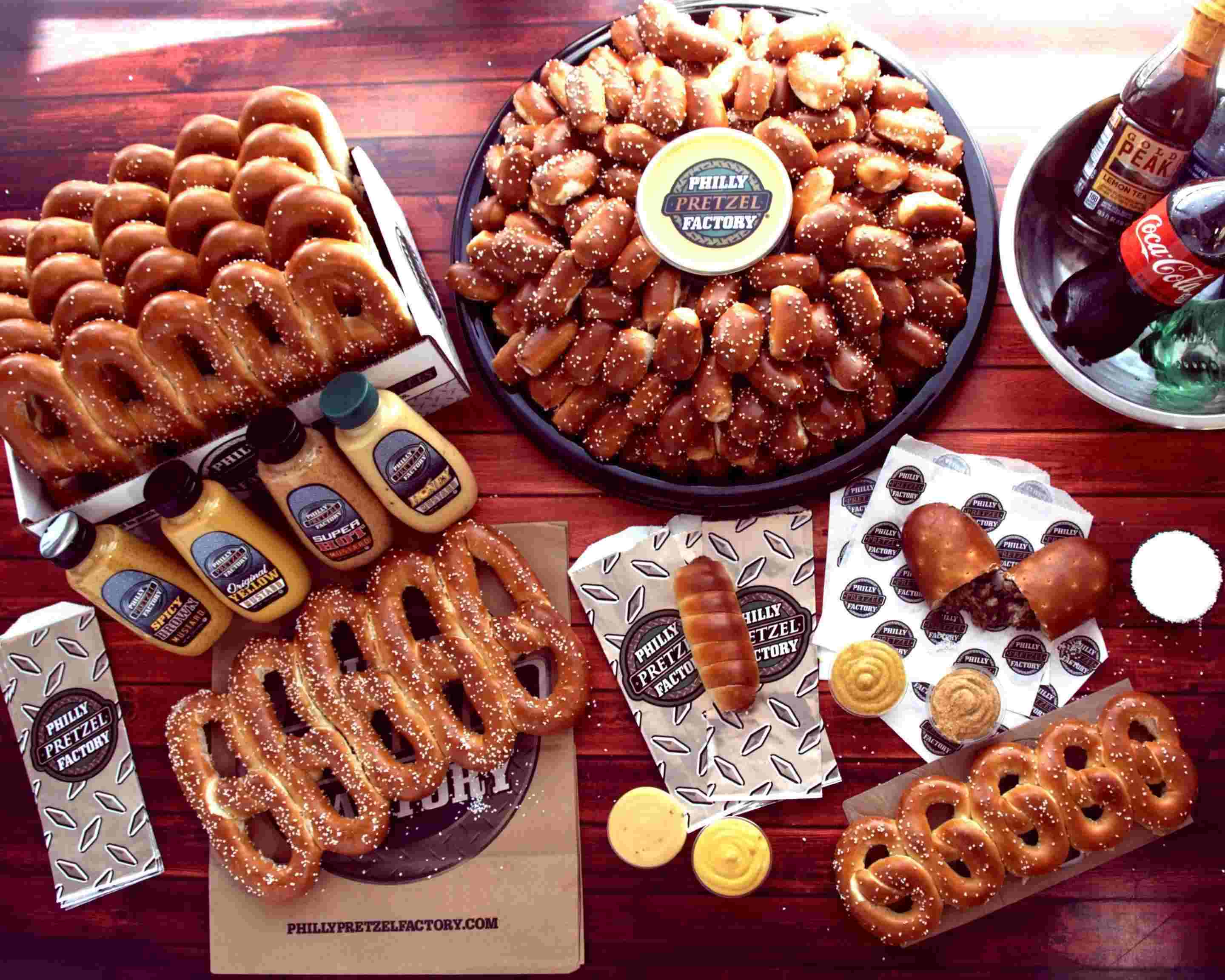 Order Philly Pretzel Factory (601 Portion Rd) Menu Delivery【Menu