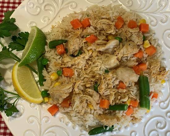 Order Chicken Fried Rice Combo food online from Crispy Chicken & Rice store, Garland on bringmethat.com