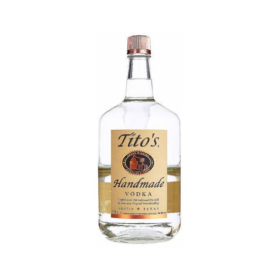 Order Tito's Handmade 750ml | 40% abv food online from Pink Dot store, Palm Springs on bringmethat.com