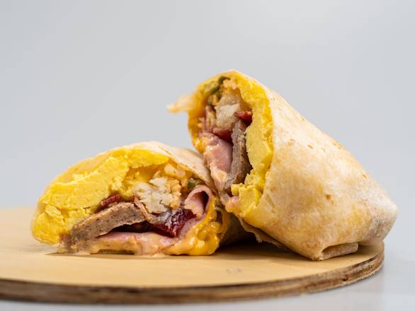 Order Haymaker Burrito food online from Bodhi Leaf Coffee store, Yorba Linda on bringmethat.com