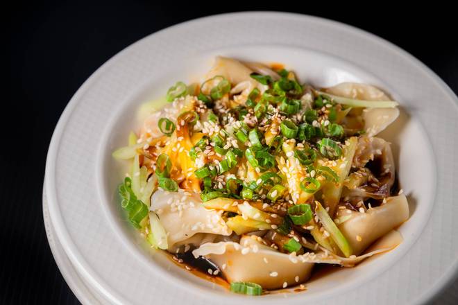 Order Szechwan Spicy Seafood Dumpling (10)  food online from Qin Dynasty store, Houston on bringmethat.com