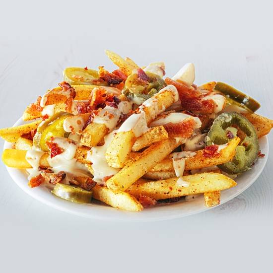Order Side Bacon Jalapeño Cheese Fries food online from Hurricane Grill & Wings - SW Pine Island Rd store, Cape Coral on bringmethat.com
