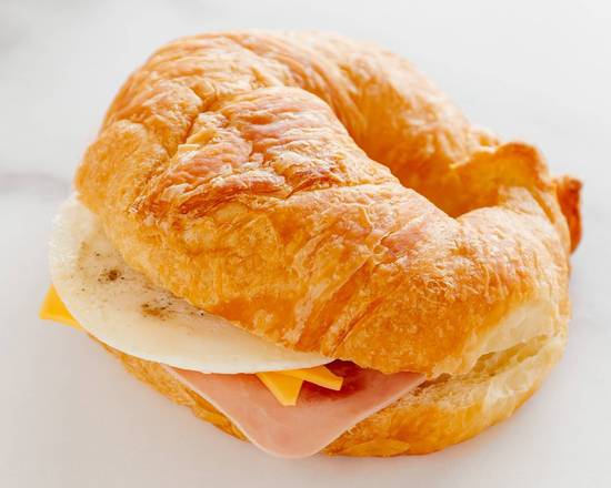Order Ham, Egg, & Cheese Croissant food online from Kim's Donuts store, Dallas on bringmethat.com