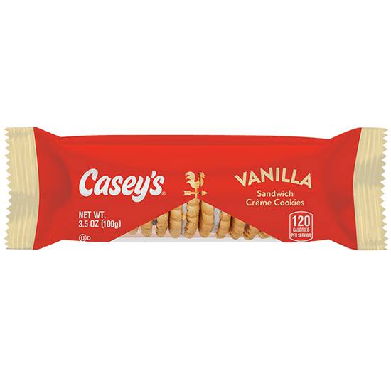 Order Casey's Vanilla Creme Cookies 3.5oz food online from Casey's store, Lawrence on bringmethat.com