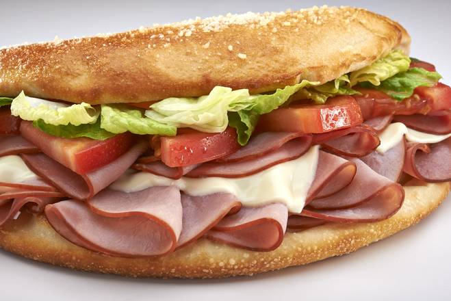 Order Large Ham and Cheese Sub food online from Hungry Howie's Pizza store, Brandon on bringmethat.com