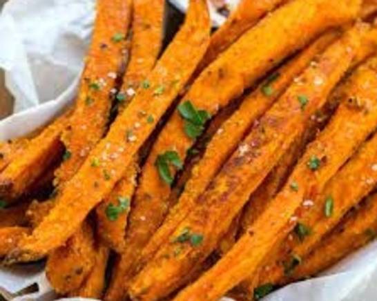 Order Sweet Potato Fries food online from Grilled Cheesin store, Fort Myers on bringmethat.com