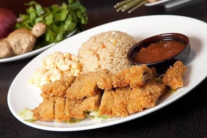 Order Chicken Katsu  food online from Oahu Hawaiian Bbq &amp; Sushi Bar store, Bismarck on bringmethat.com